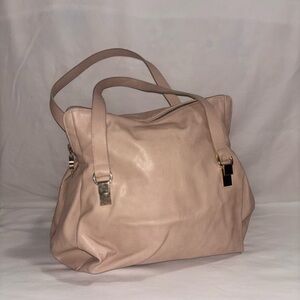 Light pink/tan The Limited Leather Bag